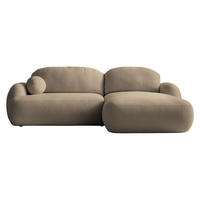 ECKSOFA Mayo, Seite: Rechts - Schwarz/Braun, Holz/Kunststoff (275/175cm) - MIRJAN24