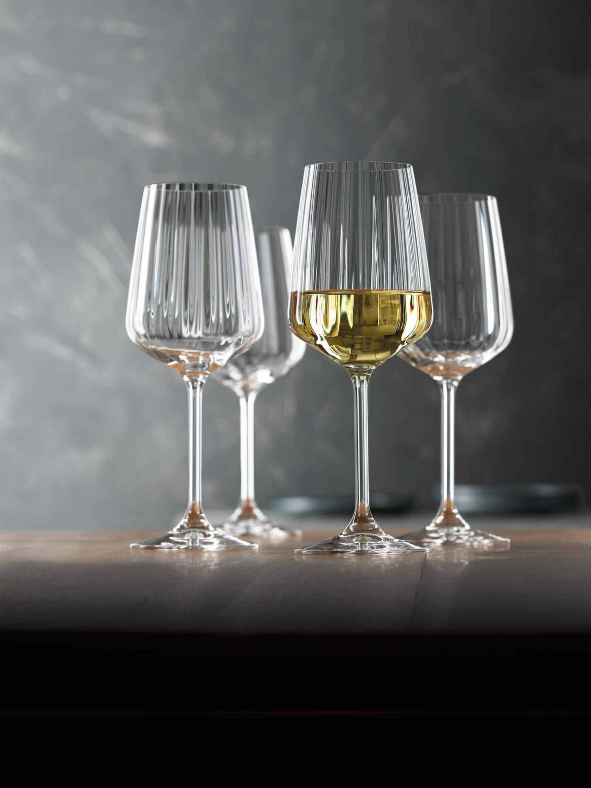 WEISSWEINGLÄSER Lifestyle transparent 440 ml 12er Set - Transparent, Glas (0.44L) - Spiegelau