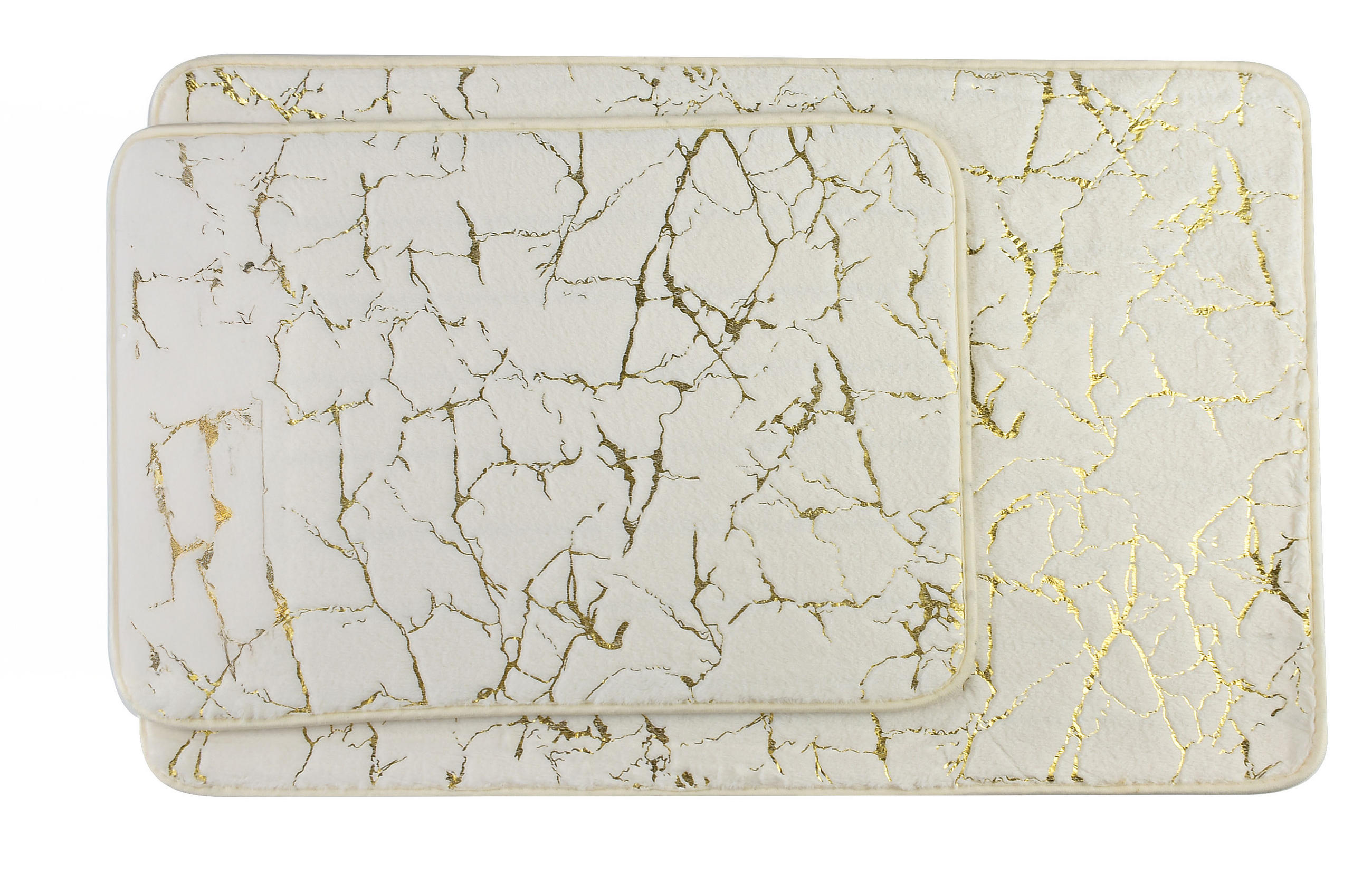 BADTEPPICH Zac Beige 80/50/2 cm Textilien - Beige, Textil (50/80cm) - Mondex