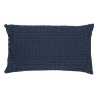 KISSEN Maia navy 30 x 50 cm - Pflaume, Textil (30/50cm) - Vivaraise