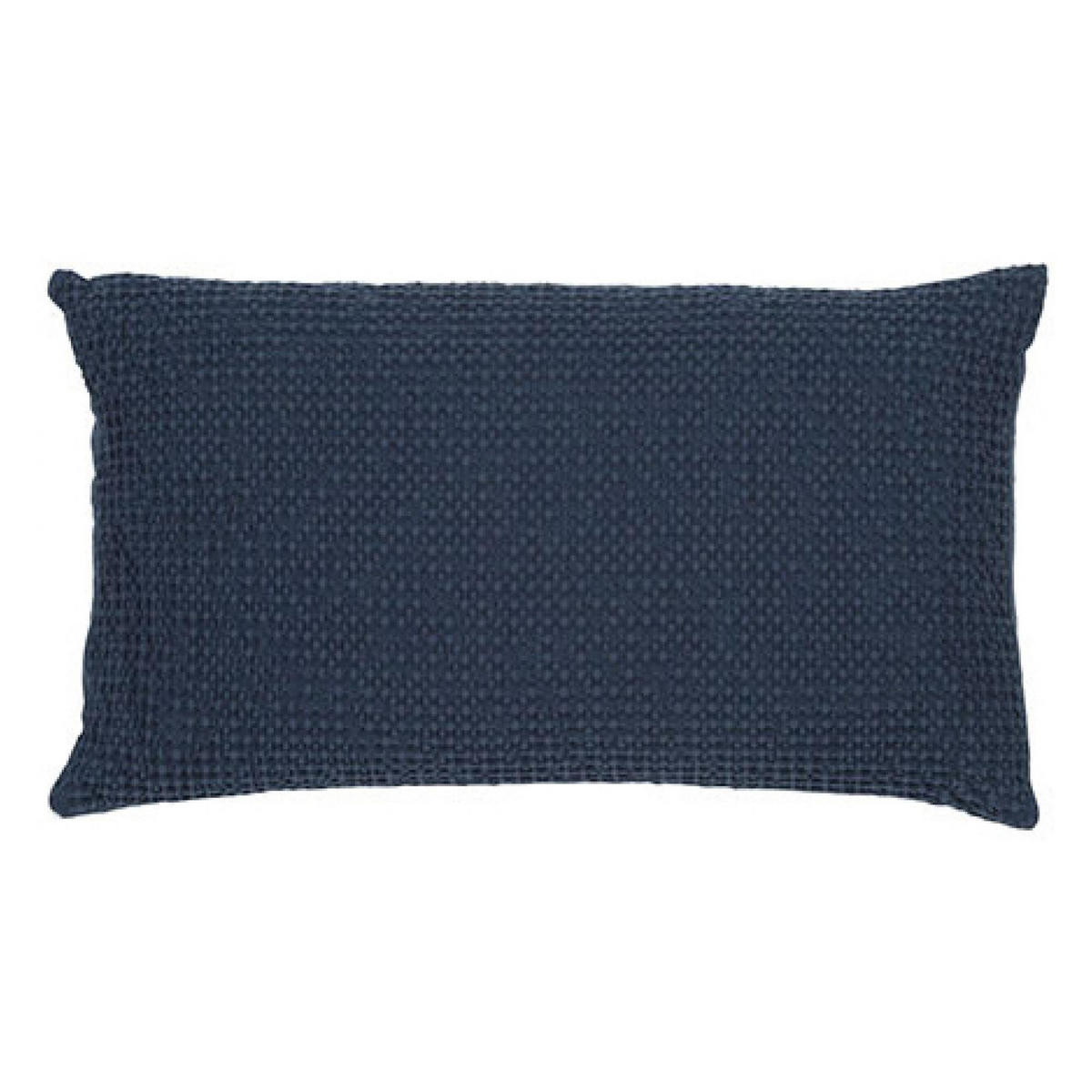 KISSEN Maia navy 30 x 50 cm - Pflaume, Textil (30/50cm) - Vivaraise