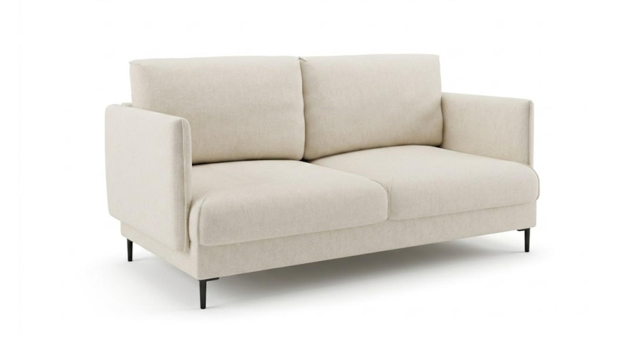 Fun Möbel Sofa Creme 196x95x95 cm
