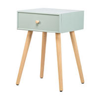 NACHTTISCH Rechteckig Grün 40 x 36 x 64 cm - Grün, Holz (40/64/36cm) - Nordlys