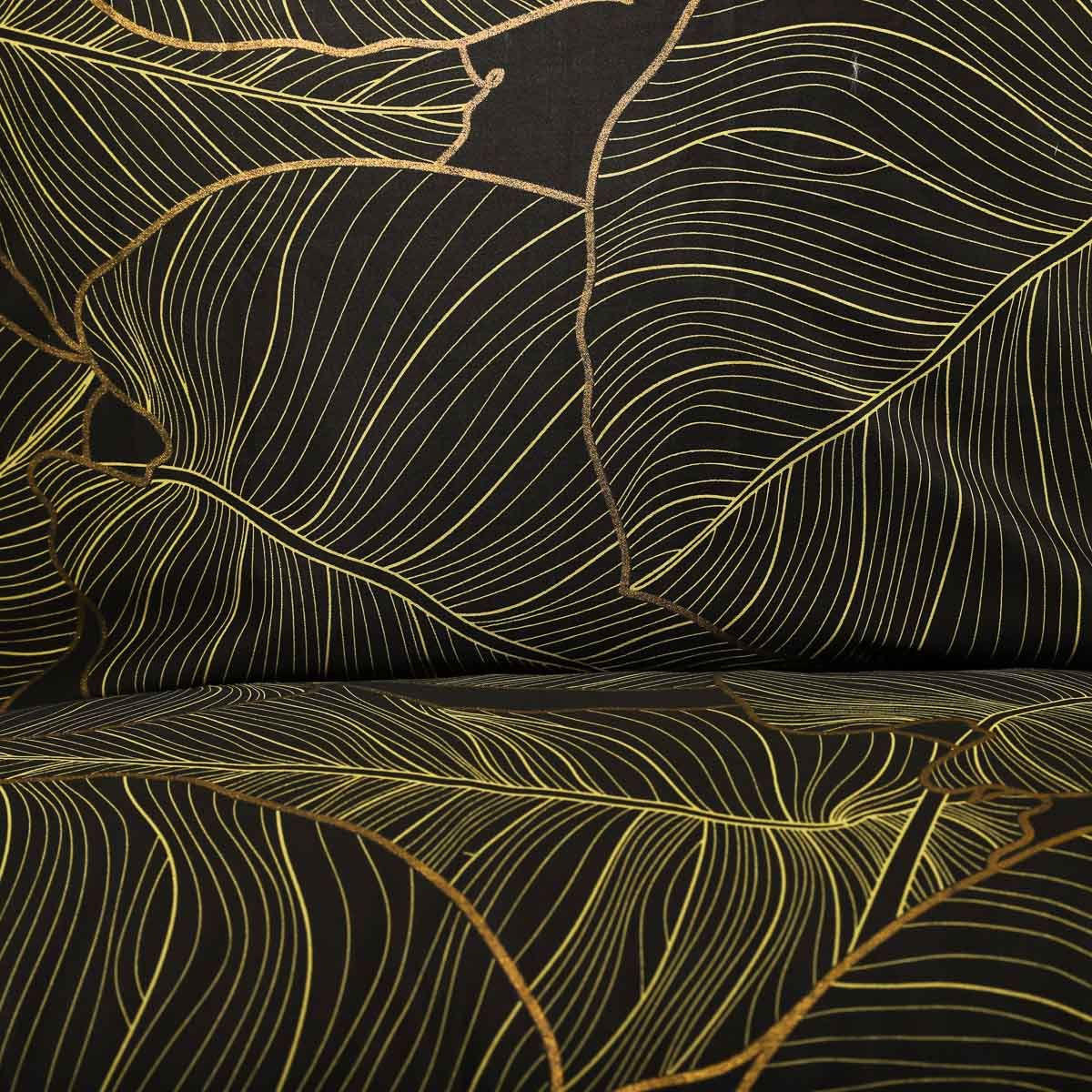 BETTWÄSCHE Gallo 220/200 cm - Schwarz, Textil (220/200cm) - Homla