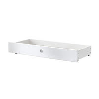 BABYBETT-BETTSCHUBKASTEN B70/H16/T140 cm, passend zum Babyzimmer Landhausstil Weiß (22800-22804) / 22800-02 - Weiß, Holzwerkstoff/Metall - luma-home