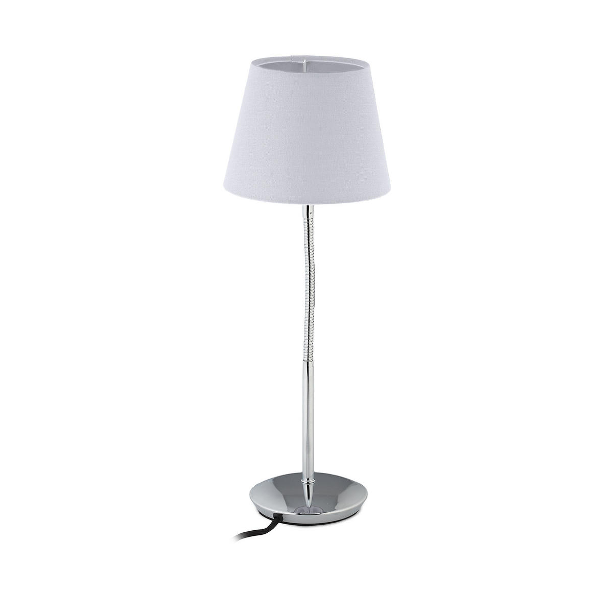 TISCHLAMPE - Multicolor, Textil/Metall (17/17/47cm) - Relaxdays