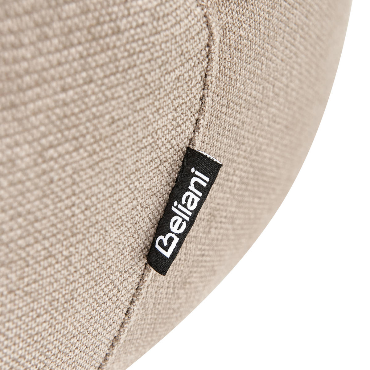 SESSEL Taupe Lejre - Taupe/Goldfarben, Textil (92/70/83cm) - Beliani