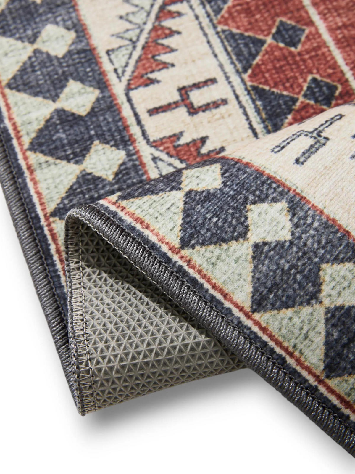 TEKAŠKI prt George večbarvna/modra 80x240 cm - modra/večbarvno, umetna masa (80/240cm) - benuta