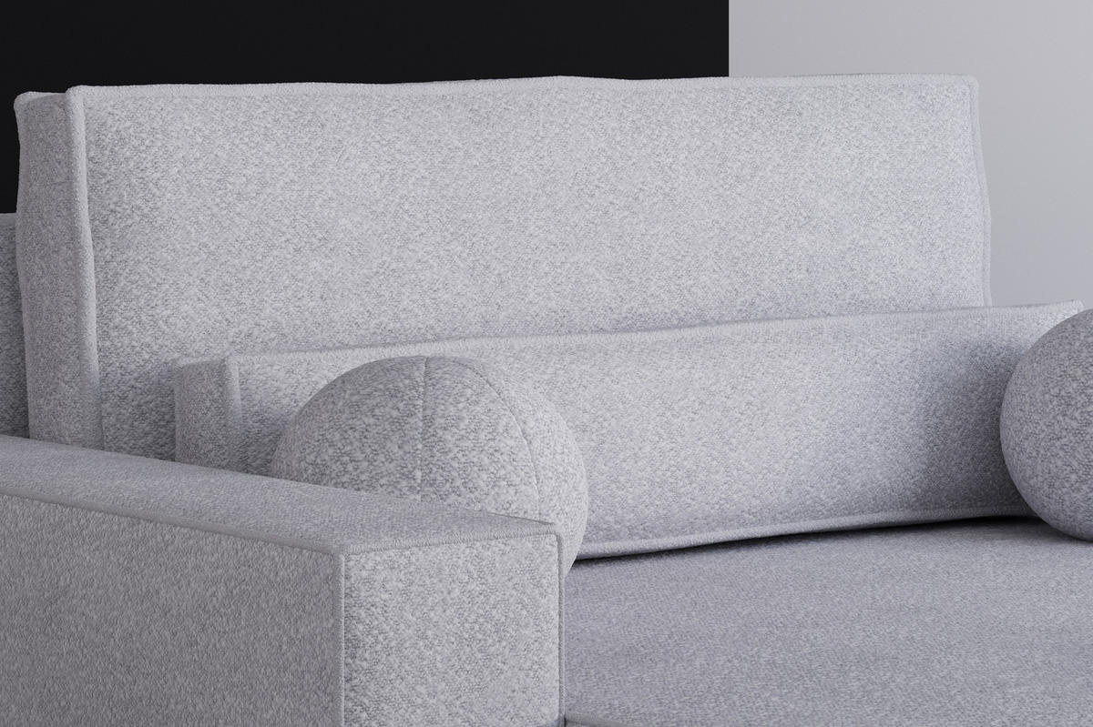 XXL-SESSEL Denver - Hellgrau - Hellgrau, Holzwerkstoff (100/85/162cm) - Möblo