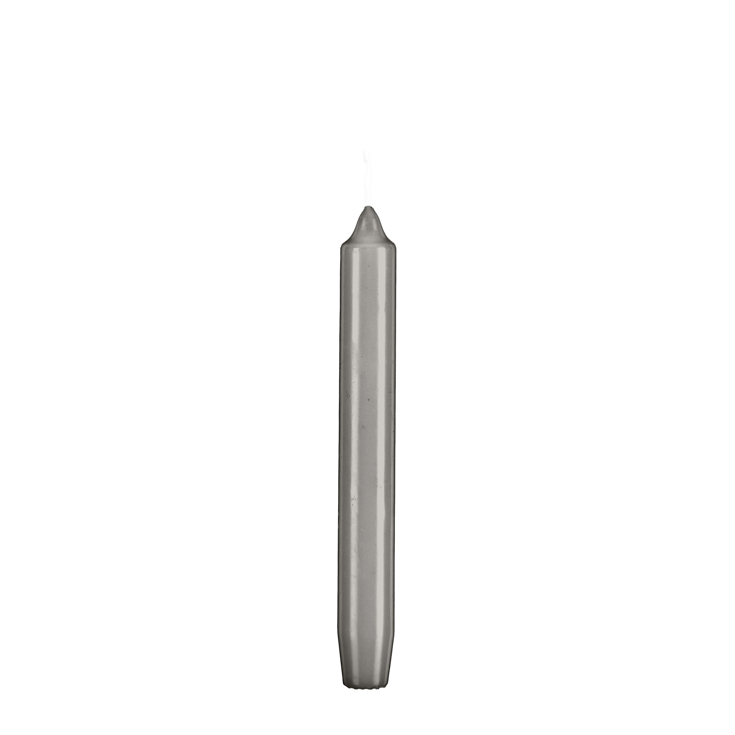 Kopschitz Kerzen Leuchterkerzen Grau 2.1x19x19 cm