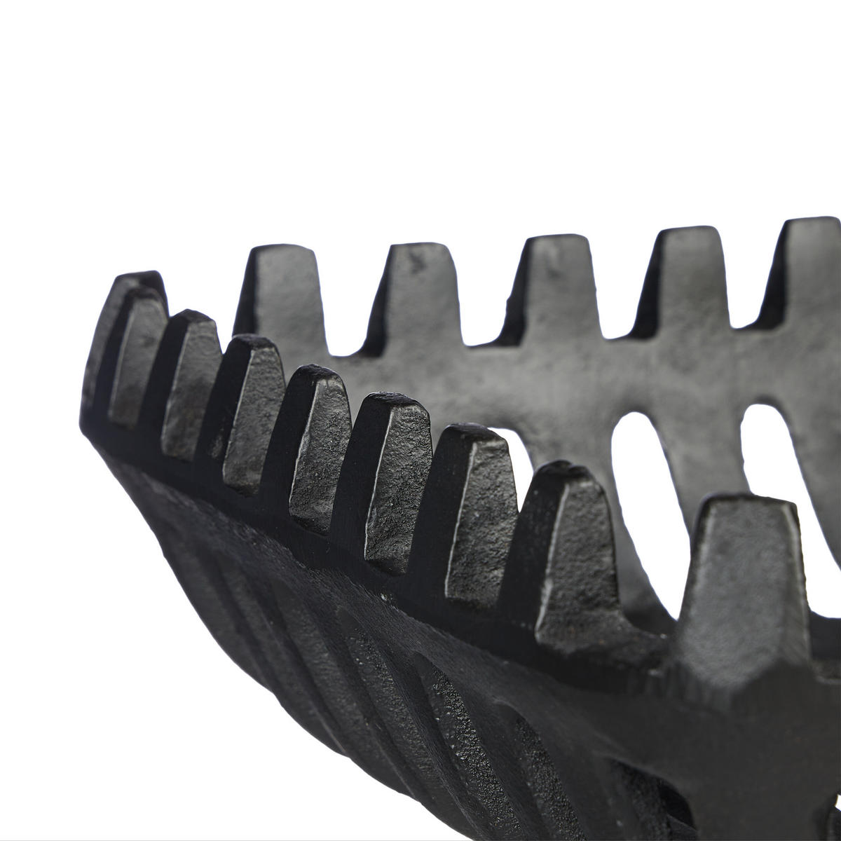 KAMINROST - Schwarz, Metall (42/16/28cm) - Relaxdays