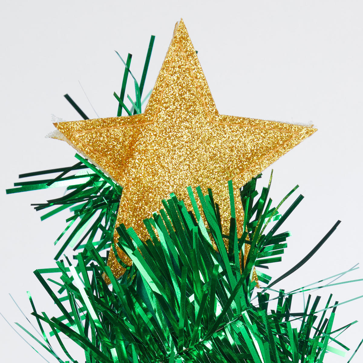 LAMETTA Crazy Christmas Hut "Tanne" - Grün, Kunststoff (30/45/30cm) - Butlers