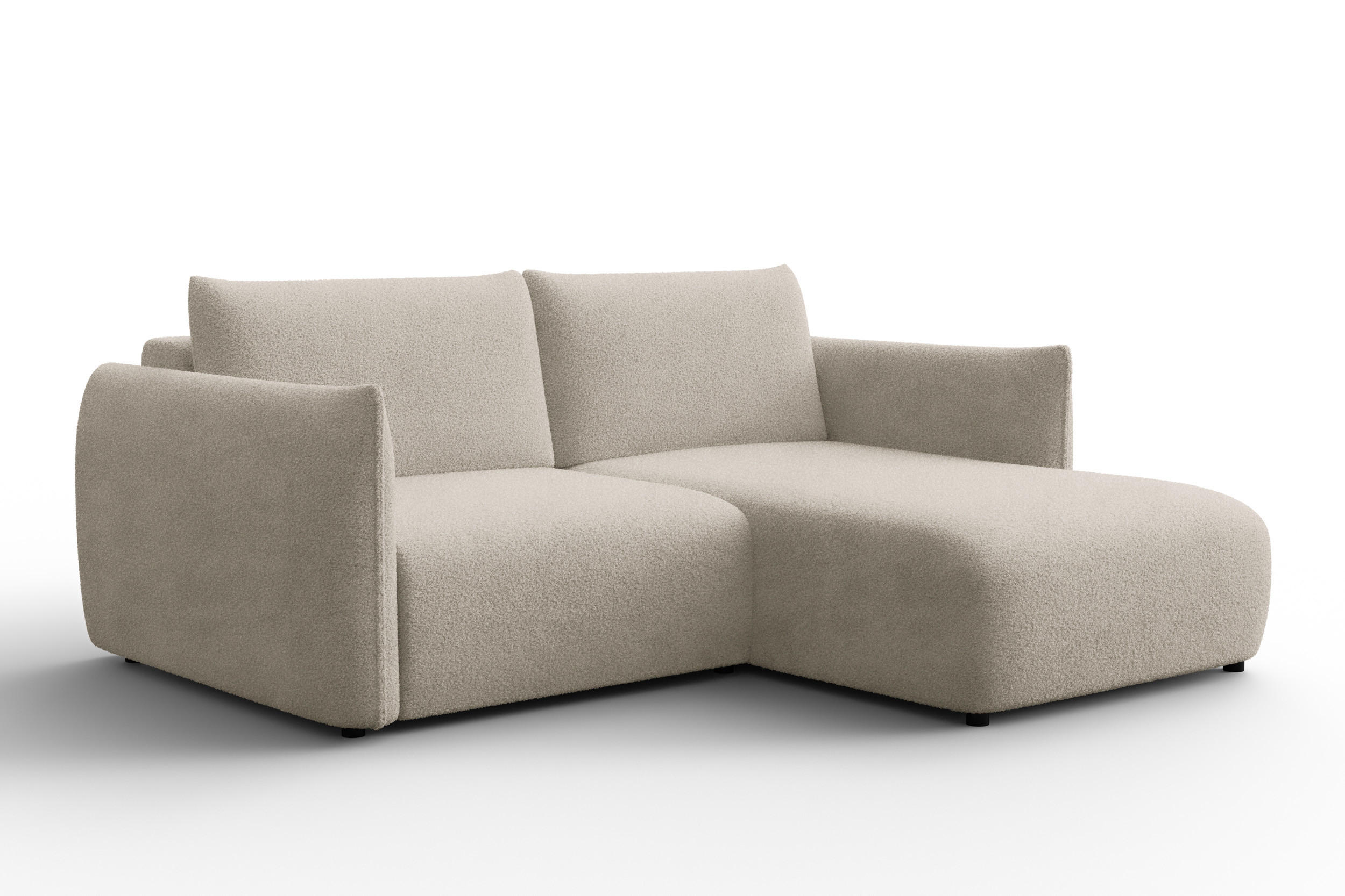 Courtois Laville Ecksofa Beige 206x173 cm