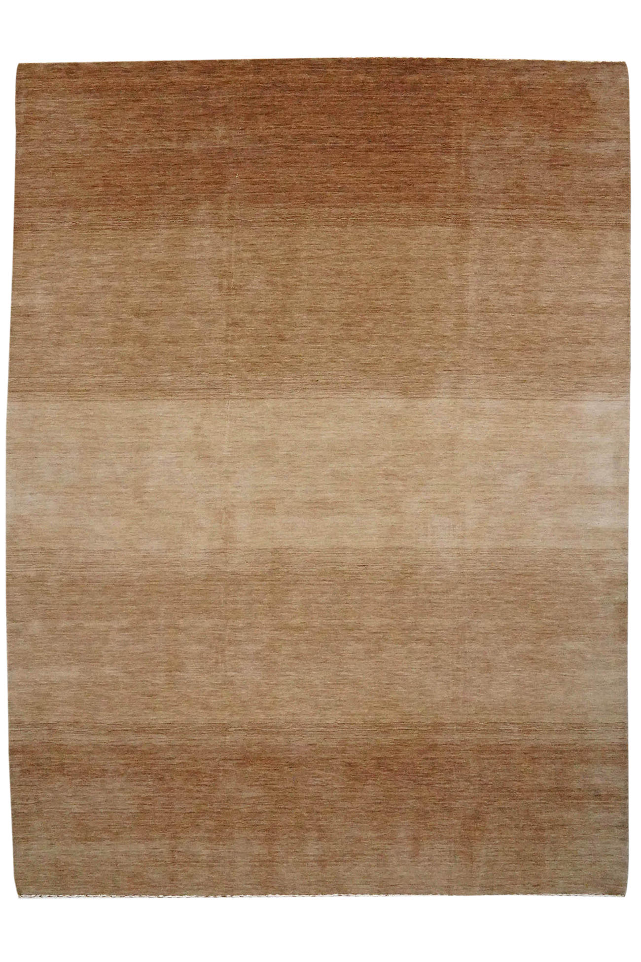 TEPPICH Rizbaf Braun 240/170 cm Schurwolle - Braun, Textil (170/240cm) - Looma