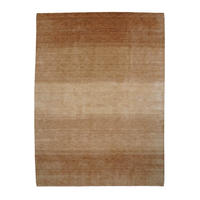 TEPPICH Rizbaf Braun 240/170 cm Schurwolle - Braun, Textil (170/240cm) - Looma