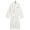 BADEMANTEL Unisex ARCHIVE SHIELD TERRY ROBE Weiß Baumwolle - Weiß, Textil (XLnull) - GANT