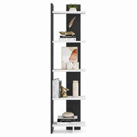ECKREGAL Alis Weiß Schwarz - Schwarz/Weiß, Holzwerkstoff (45/180/21.6cm) - Decorotika