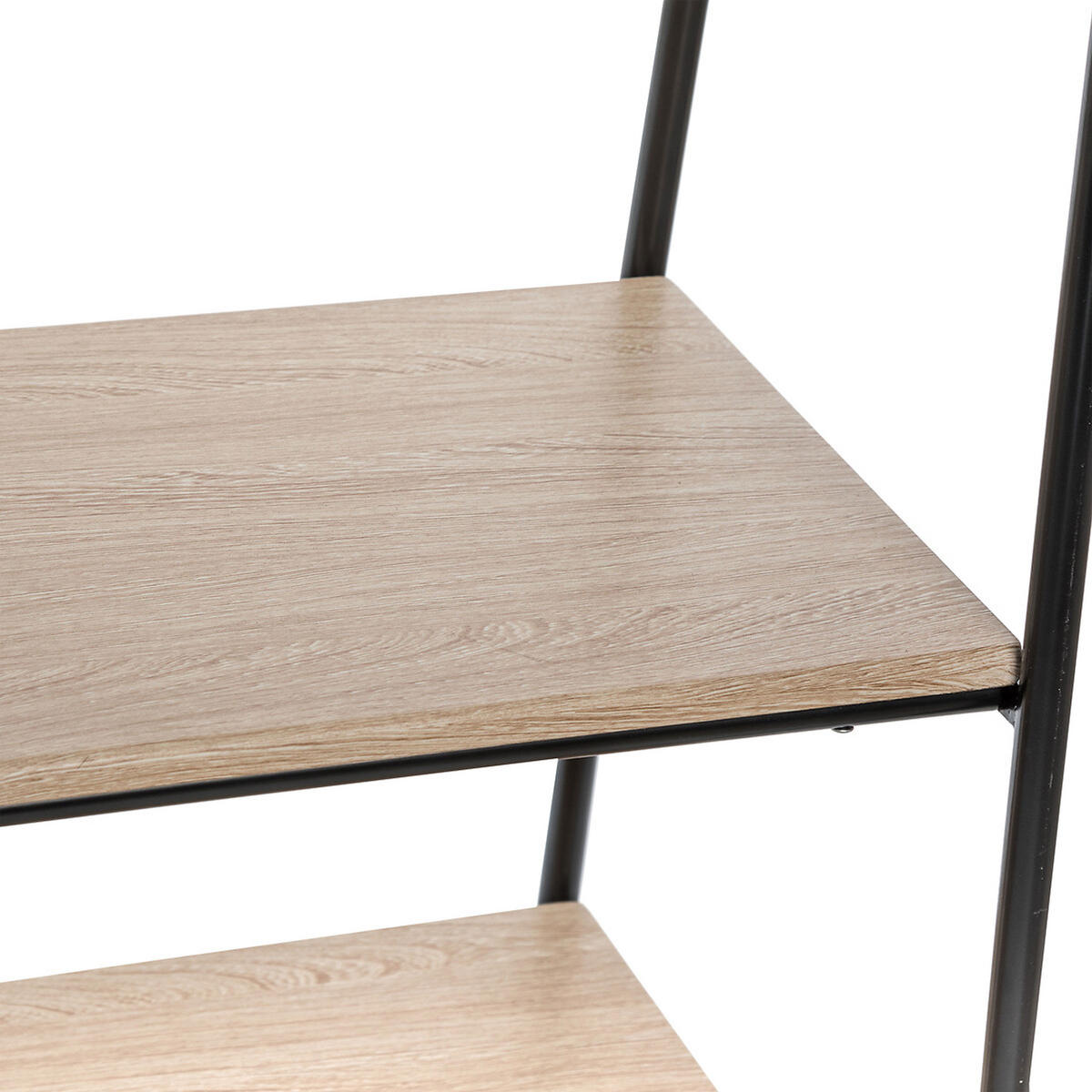 KLEIDERSTÄNDER Jano, Metall, MDF, Schwarz, 165 cm - Schwarz, Metall (95.5/165/46cm) - 5five Simply Smart