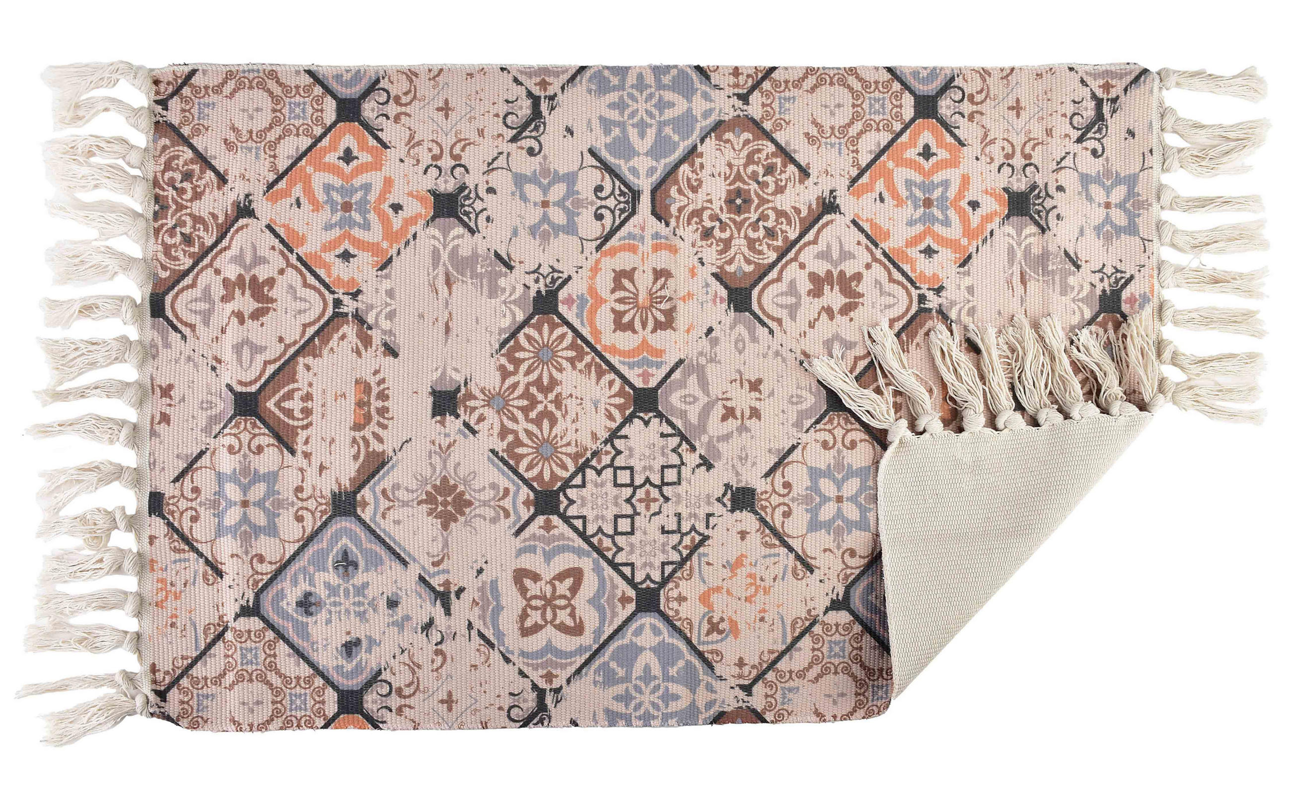 TEPPICH Orient Braun 90/60/2 cm Textilien - Braun, Textil (60/90cm) - Mondex