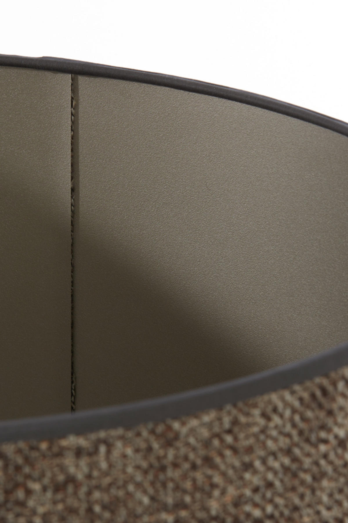 LAMPENSCHIRM Saverna Braun Ø50/38 cm - Braun, Textil (50/50/38cm) - Light & Living