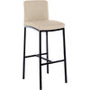 BARHOCKER Stoff Creme - Creme/Schwarz, Textil/Metall (43/110/49cm) - CLP