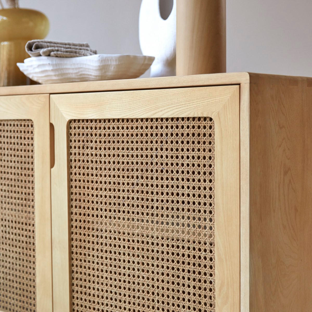 SIDEBOARD Luis Natur aus Ulme - Naturfarben, Holz (160/75/45cm) - Tikamoon