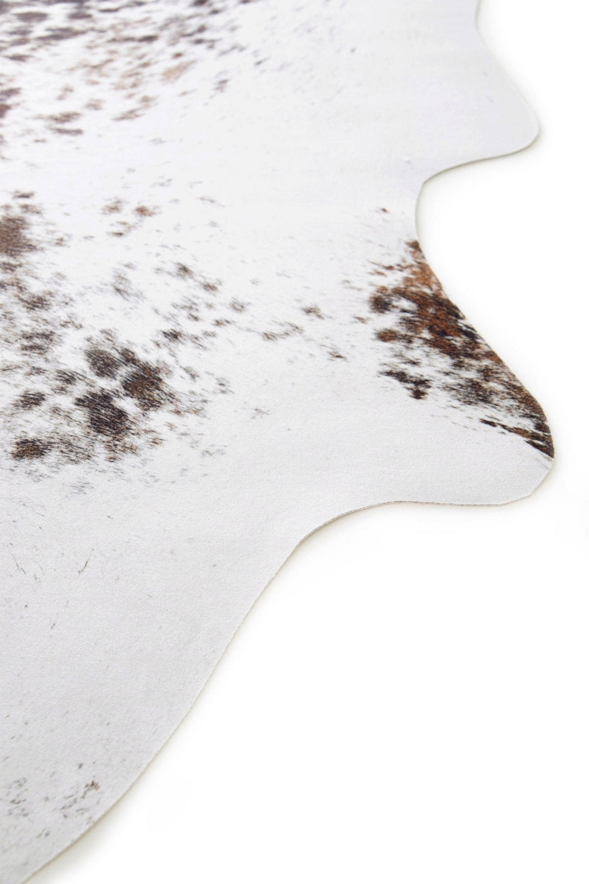 TEPPICH im Kuhfell-Stil grau - Grau, Textil (155/190cm) - AFK Living