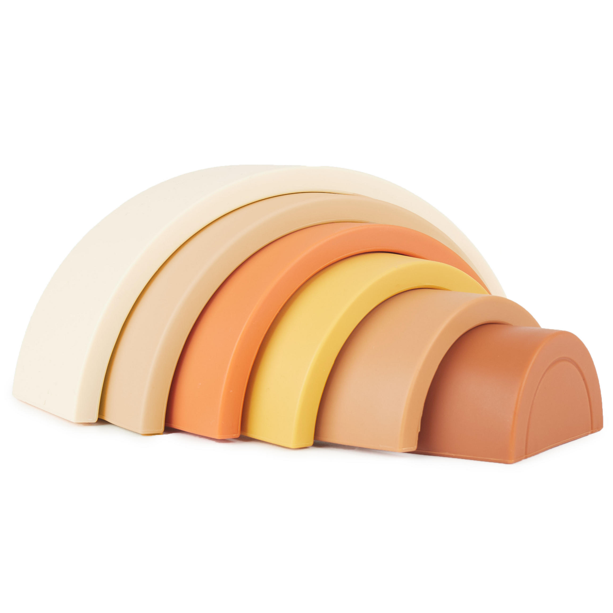 SILIKON-MOTORIKSPIELZEUG Baby Regenbogen - Multicolor, Kunststoff (50/140cm) - Bieco Spielwaren