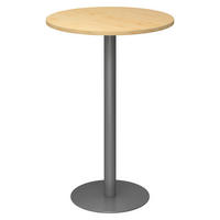 STEHTISCH rund STH 80/80/111,6 cm in Ahornfarben/Graphitfarben - Ahornfarben/Graphitfarben, Holzwerkstoff (80/80/111.6cm) - bümö