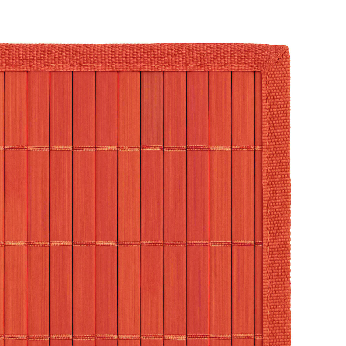 6-TLG.TISCHSET - Rot, Holz/Textil (30/45/0.3cm) - Relaxdays