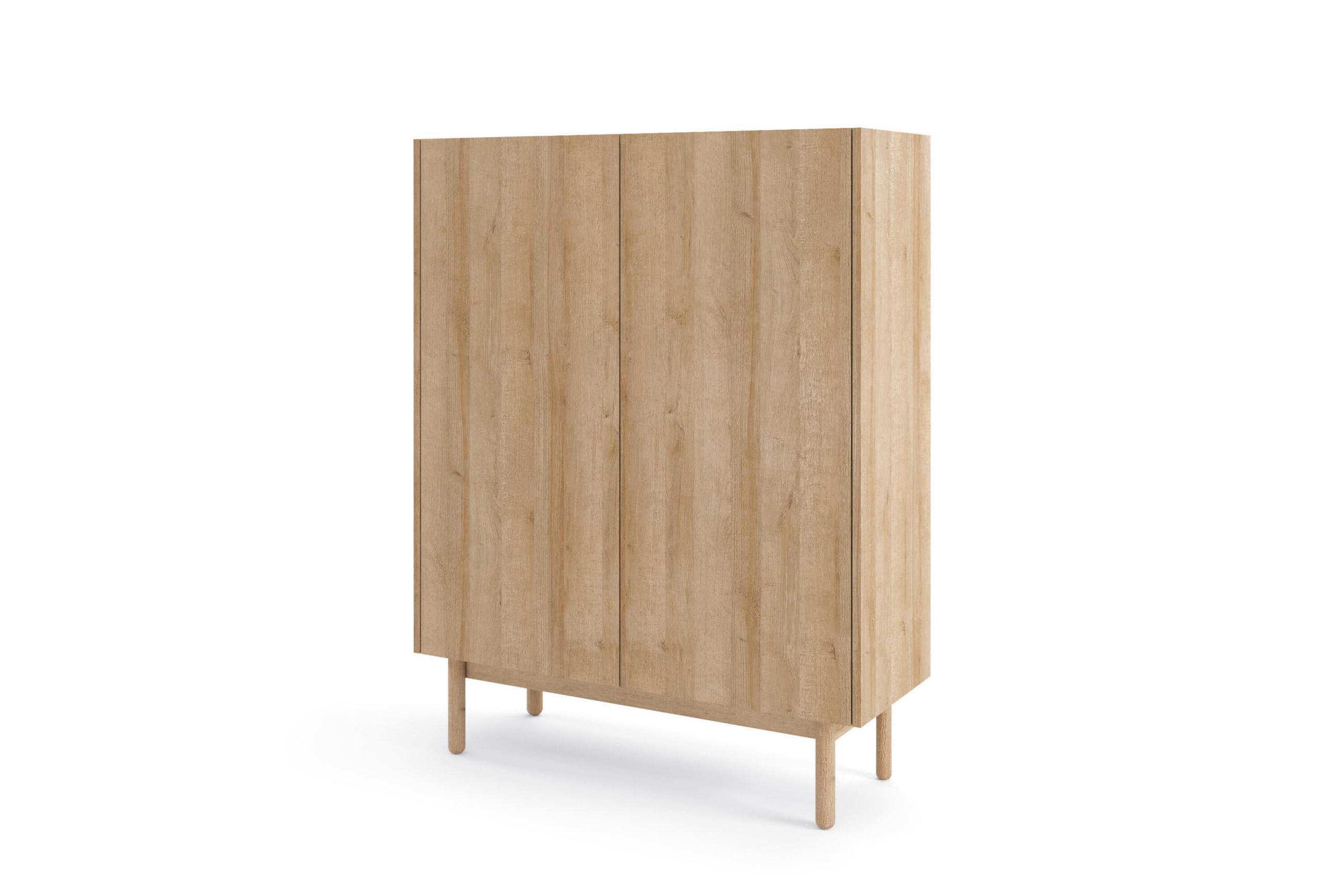 SIDEBOARD BEIGE - Beige, Holzwerkstoff (97/122/37cm) - FURNLUX