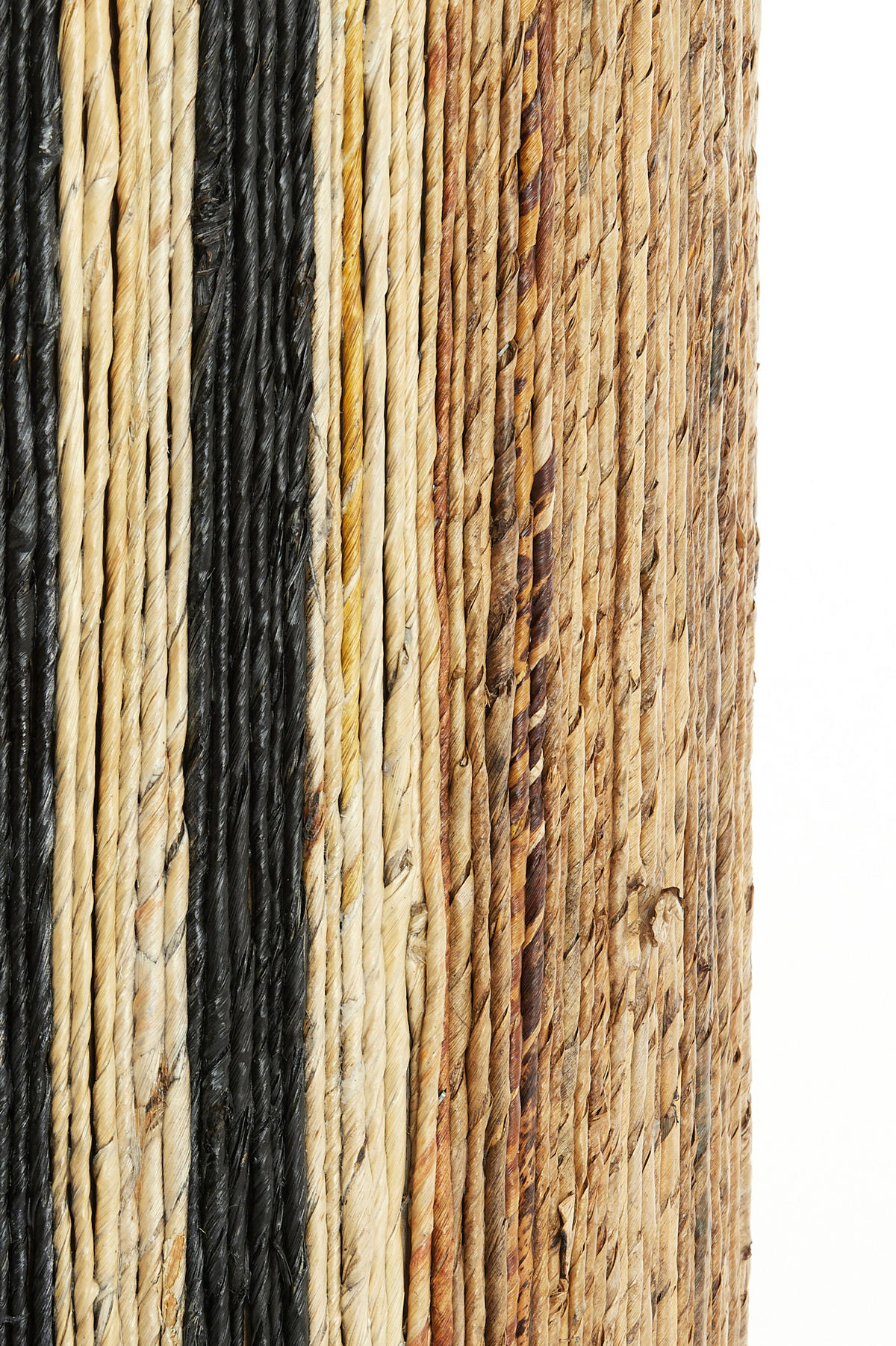 POUF Yuturi Braun 40/40/45 cm - Braun, Naturmaterialien (40/45/40cm) - Light & Living