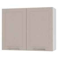 KÜCHENHÄNGESCHRANK Kvantum W3/90 Weiß / Kaschmir Matt 90 / 32,5 / 72cm - Kaschmir/Weiß, Holz/Holzwerkstoff (90/72/32.5cm) - Feldmann-Wohnen