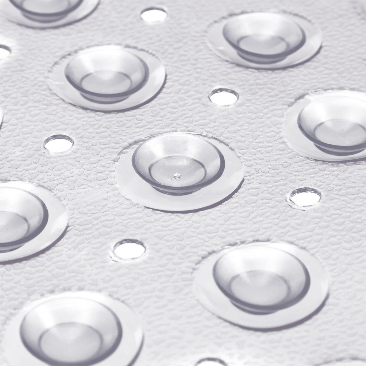 BADEWANNENMATTE - Transparent, Kunststoff (97/39cm) - Relaxdays