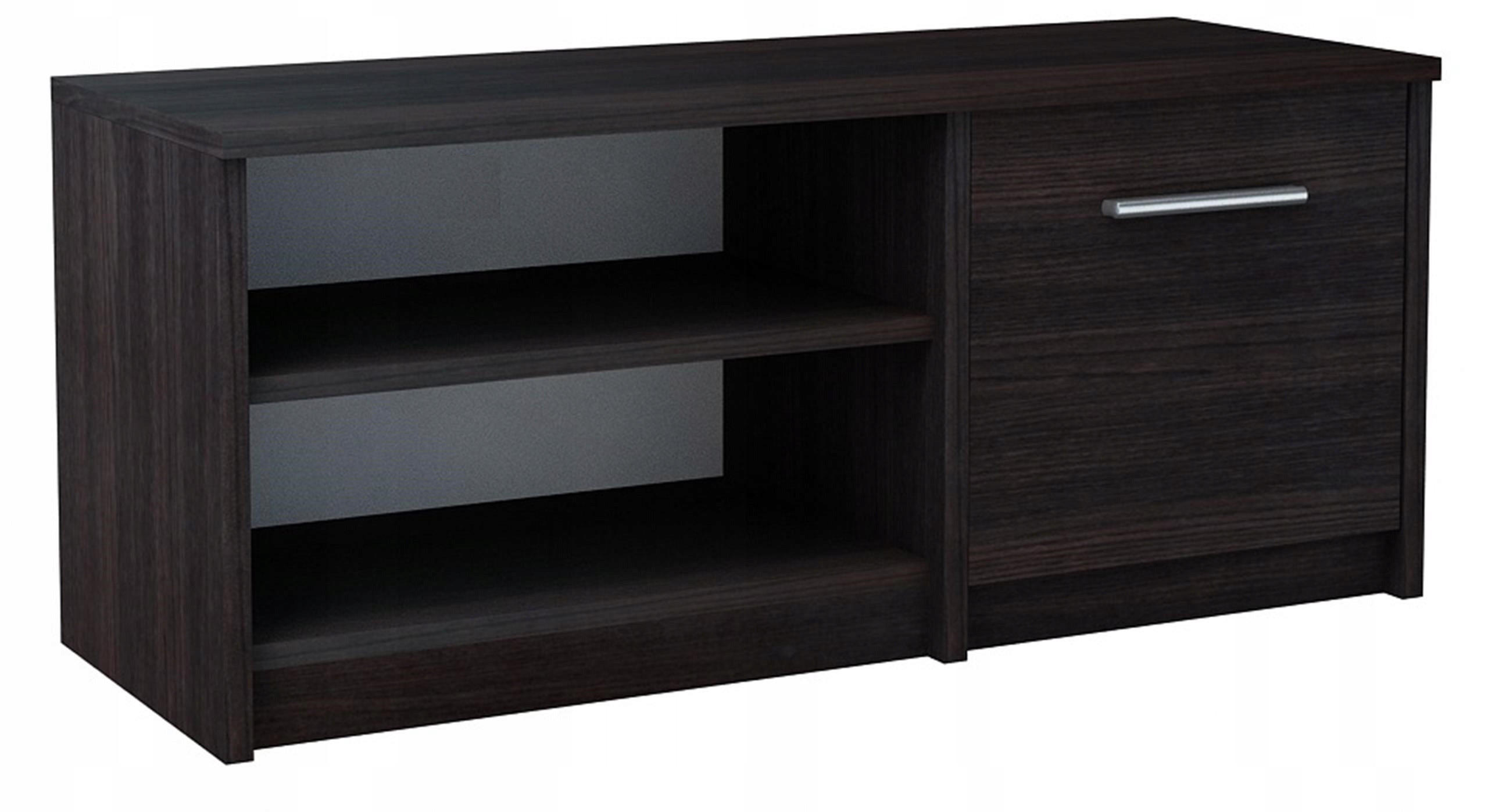 FERNSEHKOMMODE BODO 1D Wenge 98/35/42 cm - Wengefarben, Holzwerkstoff (98/42/35cm) - Matkam Möbel