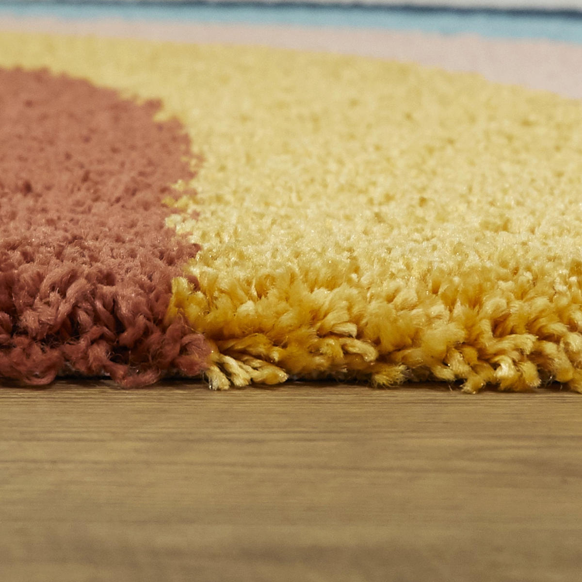 KINDERTEPPICH rund dick bequem mehrfarbig - Multicolor, Textil (120/120cm) - AFK Living