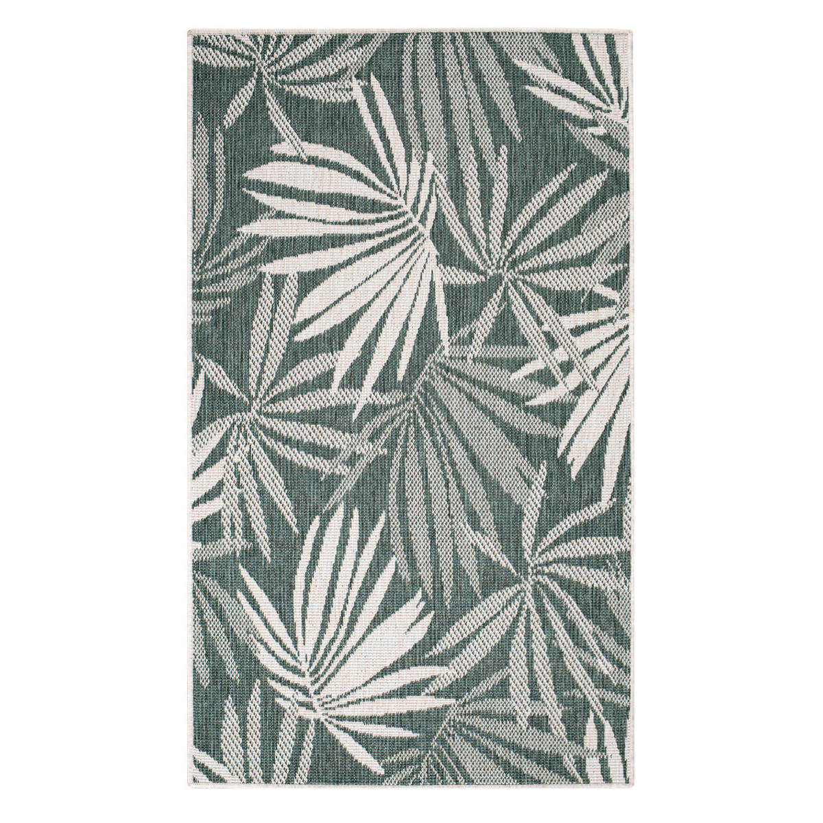 OUTDOOR-TEPPICH DuoRug 5771 Grün 80x150 cm - Grün, Textil (80/150cm) - carpet city