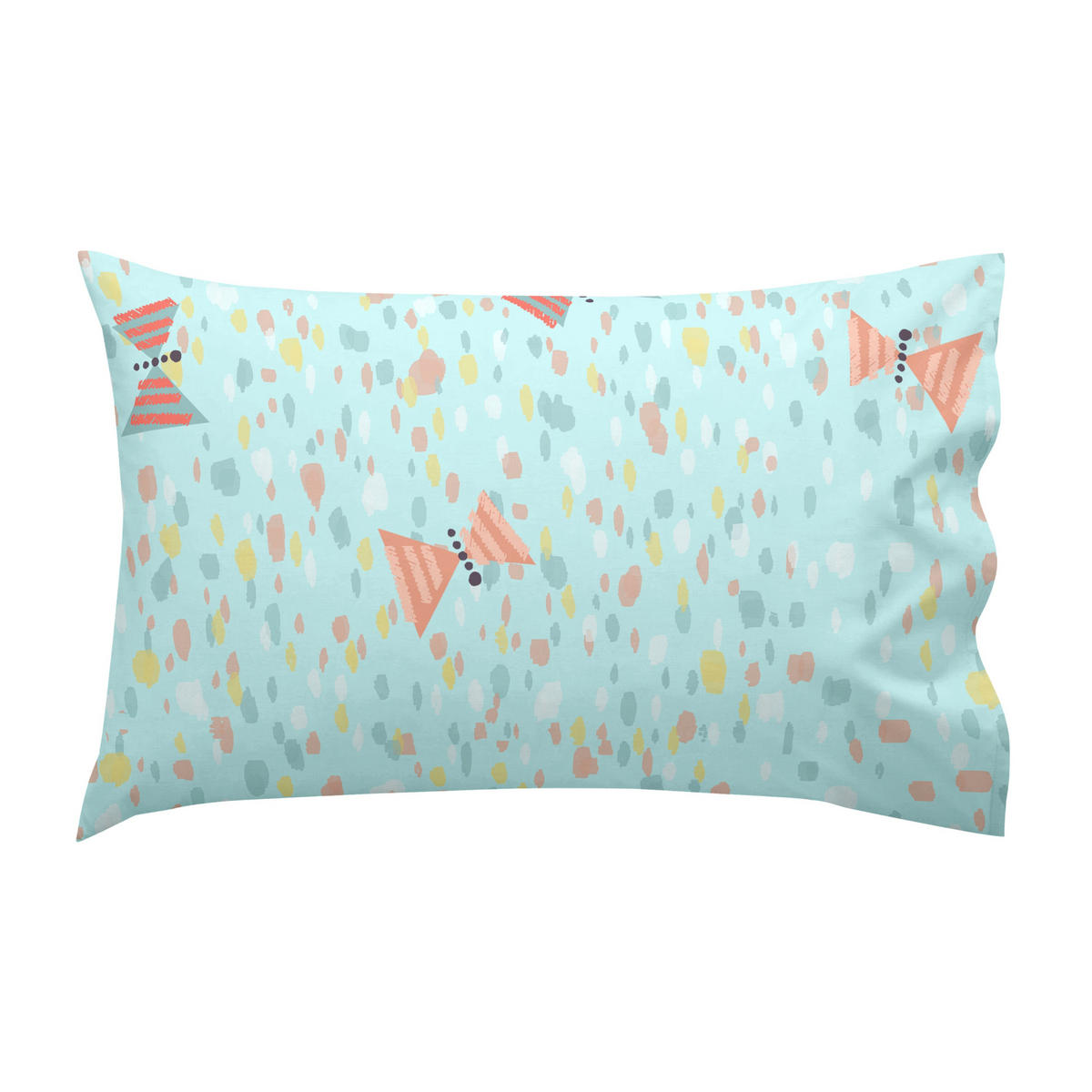 KISSENBEZUG woodland 80x80 cm mehrfarbig - Multicolor, Textil (80/80cm) - Happy Friday