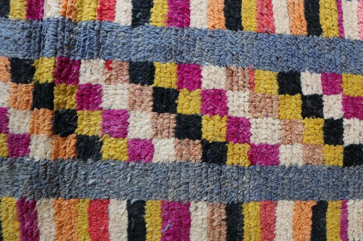 BERBERTEPPICH aus reiner Wolle 71x 413 cm - Multicolor, Naturmaterialien (71/413cm) - AFK Living