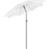 SONNENSCHIRM 235/235/144 cm - Weiß, Kunststoff (235/235cm) - FARE