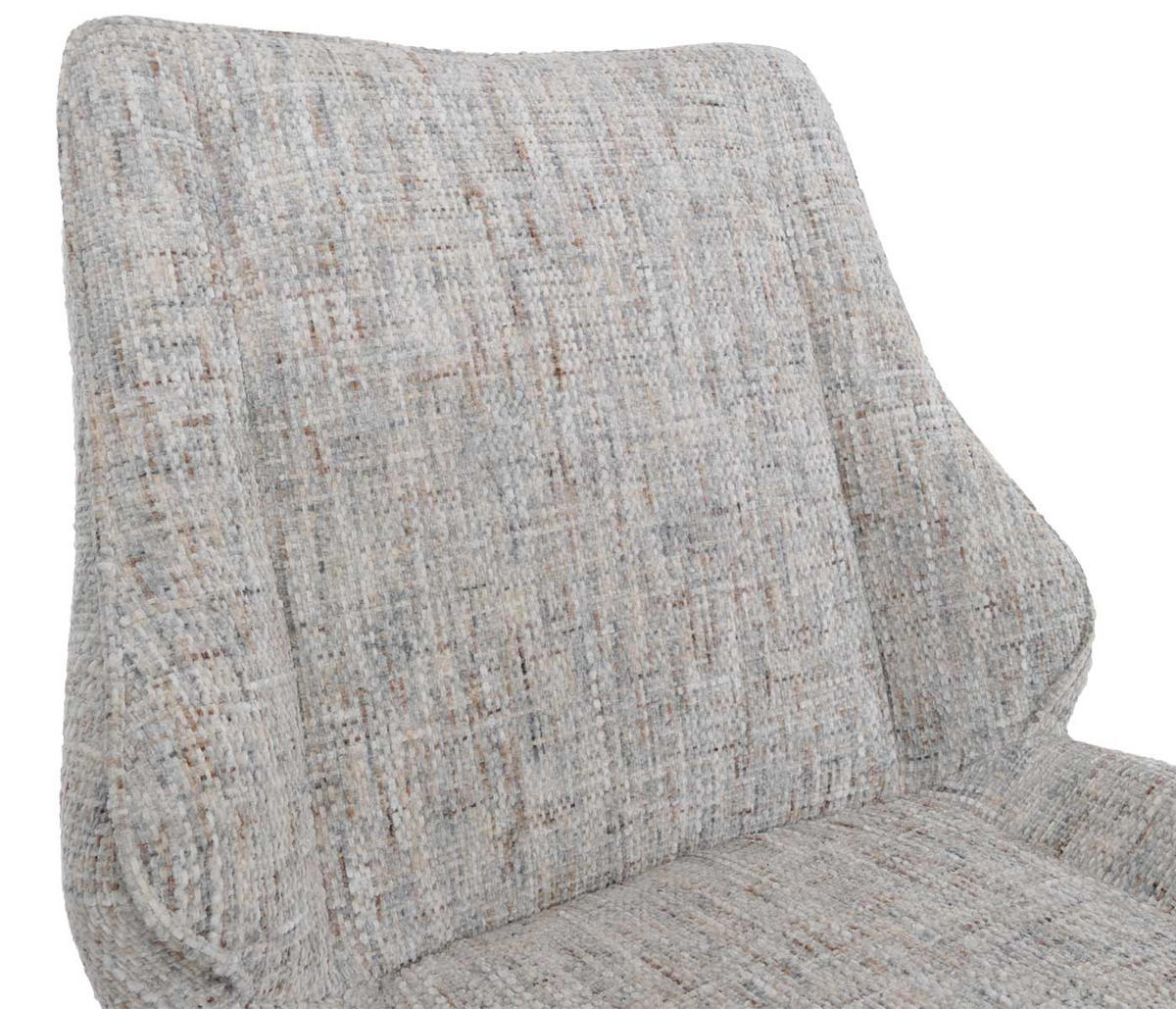 ESSZIMMERSTUHL Schwarz, Cremeweiß 2er-Set - Creme/Schwarz, Textil (55/88/63cm) - MCW
