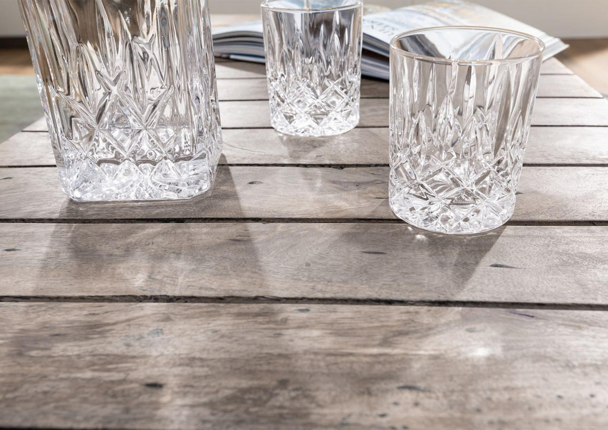 COUCHTISCH Mango 120x60x43 grau lackiert RAILWAY #260 - Grau, Holz (120/60/43cm) - Massivmoebel24