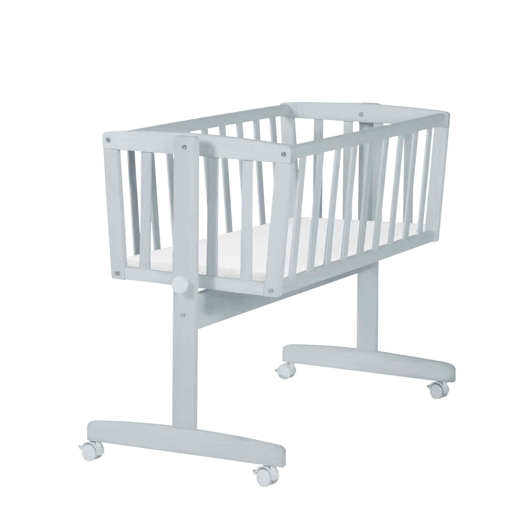 BABYWIEGENSETT - Taupe, Holzwerkstoff/Textil (40/90cm) - Roba