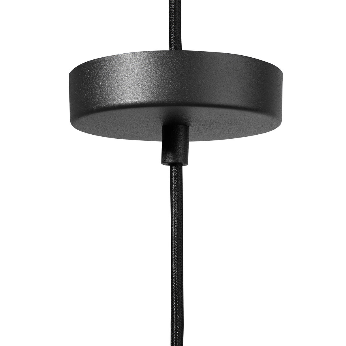 HÄNGELEUCHTE Cetina 40/40/129 cm - Schwarz, Metall (40/40/129cm) - Beliani