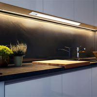 LED UNTERBAULEUCHTE Alu Silber Dimmbar - Silberfarben, Metall (40/4/1cm) - Globo Lighting