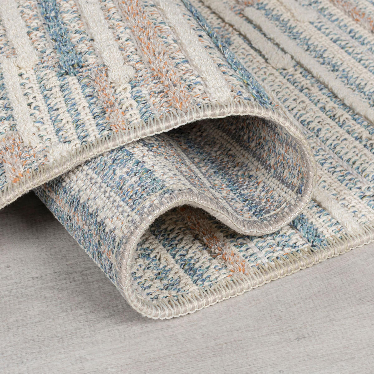 TEPPICH RIDGE 78/150 cm - Beige, Textil (150/78cm) - KADIMA DESIGN