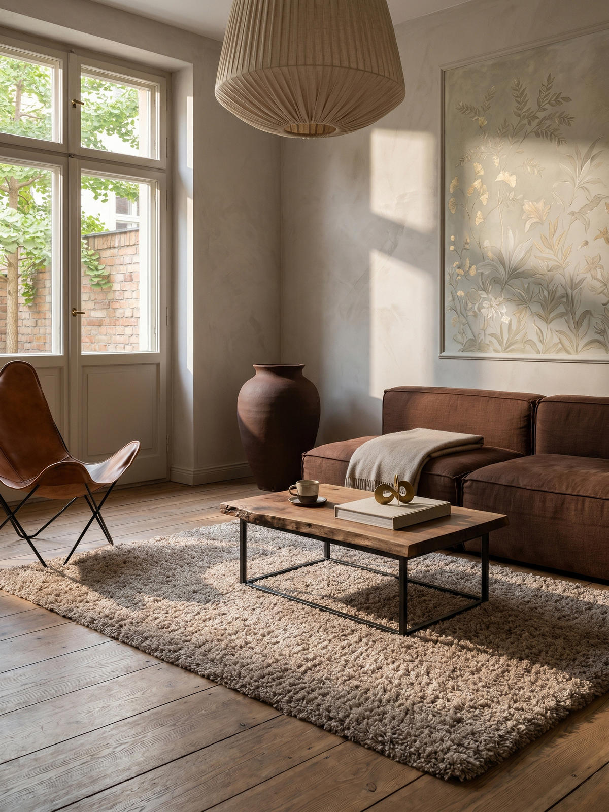 TEPPICH Hochflor Shaggy Einfarbig Weich Flauschig Waschbar Schlafzimmer Beige 120x170 cm – RHEIN - Beige, Textil (170/120cm) - KADIMA DESIGN