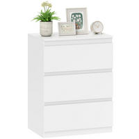 NACHTTISCH Weiß 40.0/60.0/79.0cm - Weiß, Holzwerkstoff (60/79/40cm)