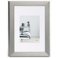 BILDERRAHMEN Aluline 50x70 cm, Stahl - Edelstahlfarben, Metall (54.7/74.8/0.9cm) - walther design