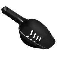EISSCHAUFEL TOM FOX, mit Abfluss-Schlitzen, Spülmaschinenfest, Schwarz - Schwarz, Kunststoff (8/24.5/5.3cm) - ich-zapfe